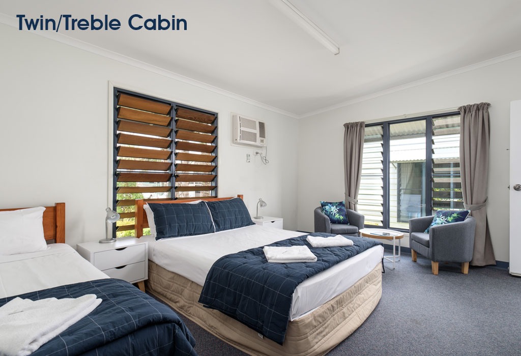 Tin-Can-Bay-Accommodation-Twin:Treble-Cabin